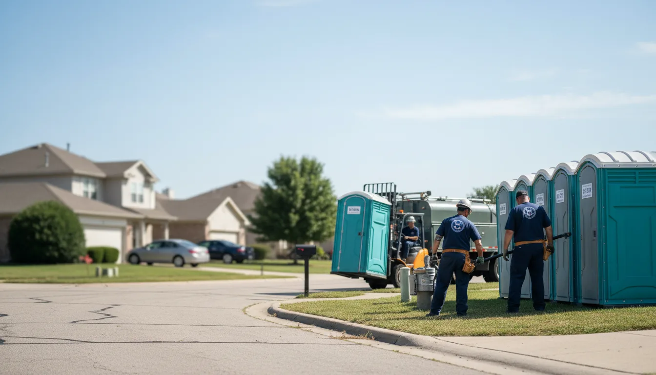Porta Potty Rental in Lenorah, TX near me